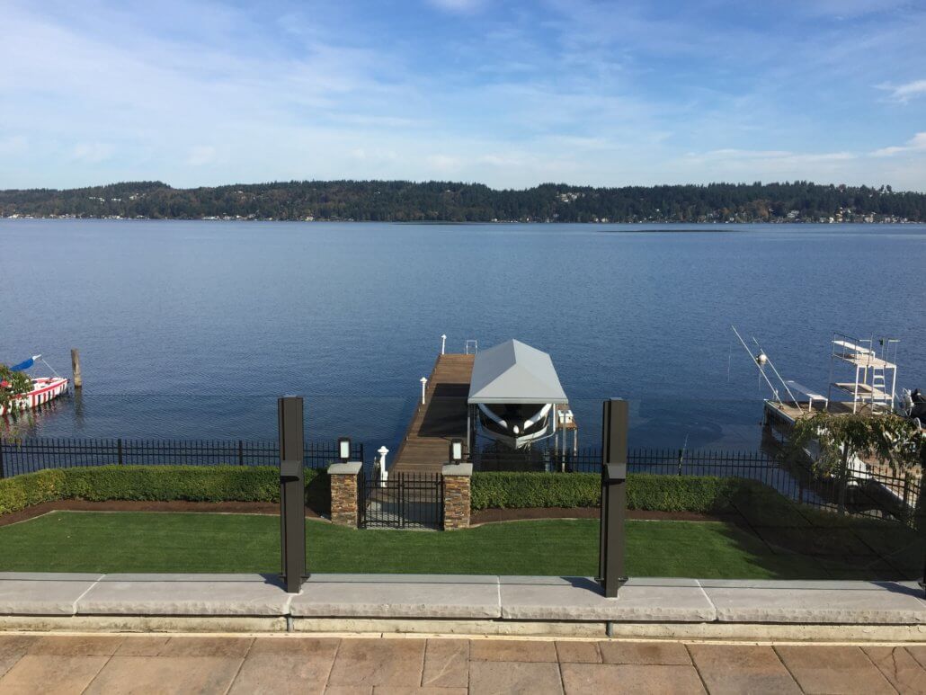 Infinity Glass Railings in Seattle, WA