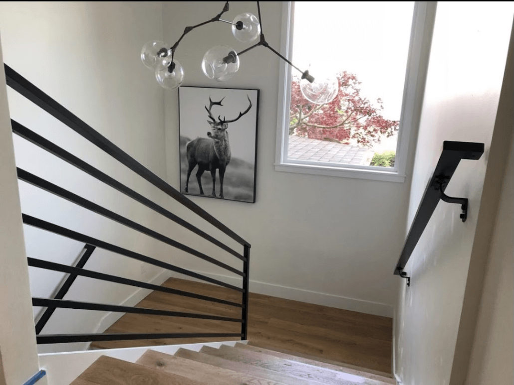 Horizontal Bar Railings in Home Seattle, WA