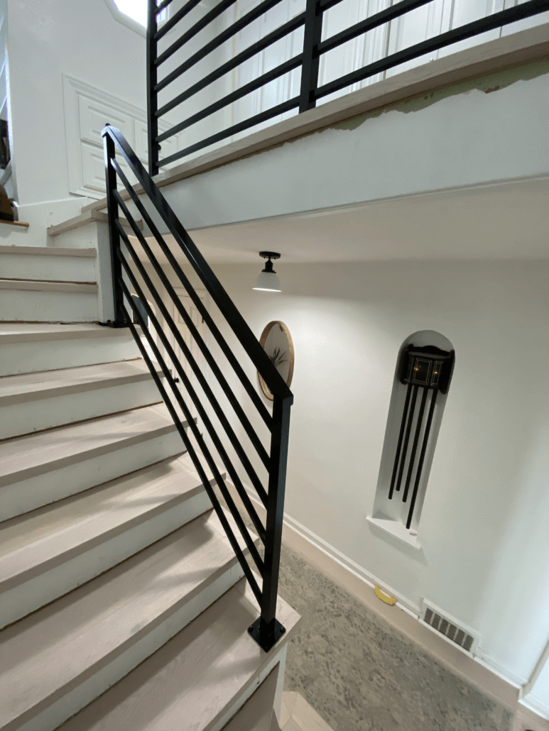 IMG_4792 Custom Horizontal Bar Railings Sammamish Seattle