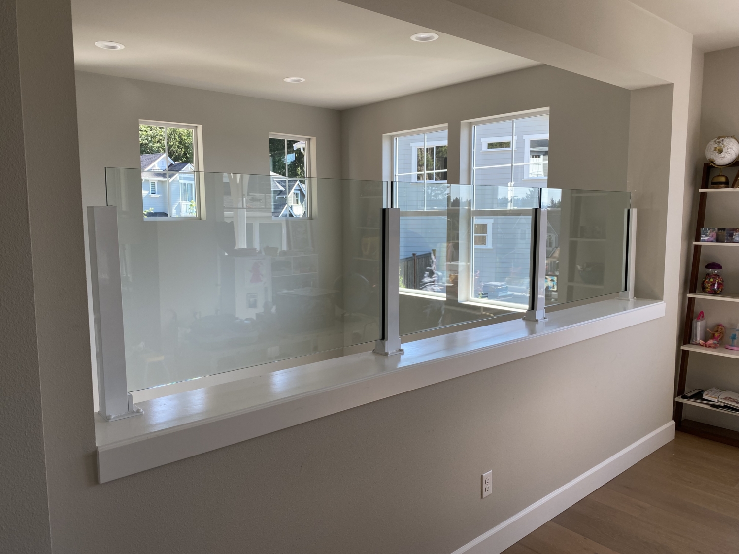 Glass Infinity Railings - KB Custom Railings, Sammamish, WA & Seattle